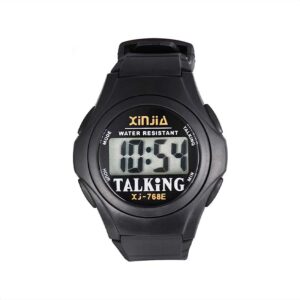 Reloj Talking con funcion hablar para personas no videntes Xinjia XJ-768
