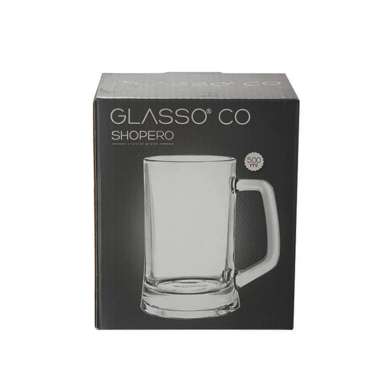 Jarro Shopero de Cristal 500 ML Glasso - Imagen 2