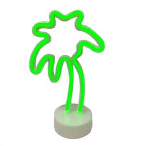 Lampara tipo Neon Palmera