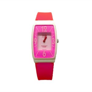 Reloj Q&Q Mujer Resina Blanco y Rosado VP13J003Y