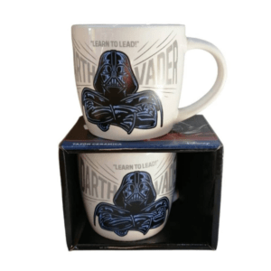 Tazón De Cerámica Ovalado Disney Star Wars Darth Vader Caja De Regalo