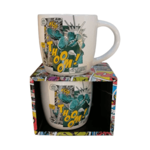 Tazón De Cerámica Ovalado Marvel Hulk Caja De Regalo