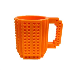 Tazón Mug Lego con Accesorios Color Naranjo