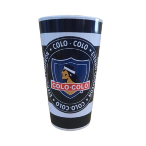 Tazón cónico Latte Mug Colo Colo diseño franjas