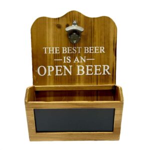 Destapador de Cervezas Mural con Recipiente