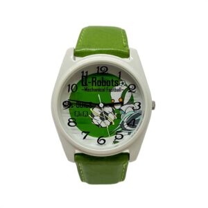 Reloj Analogo Q&Q Niño verde Q-Robots Football