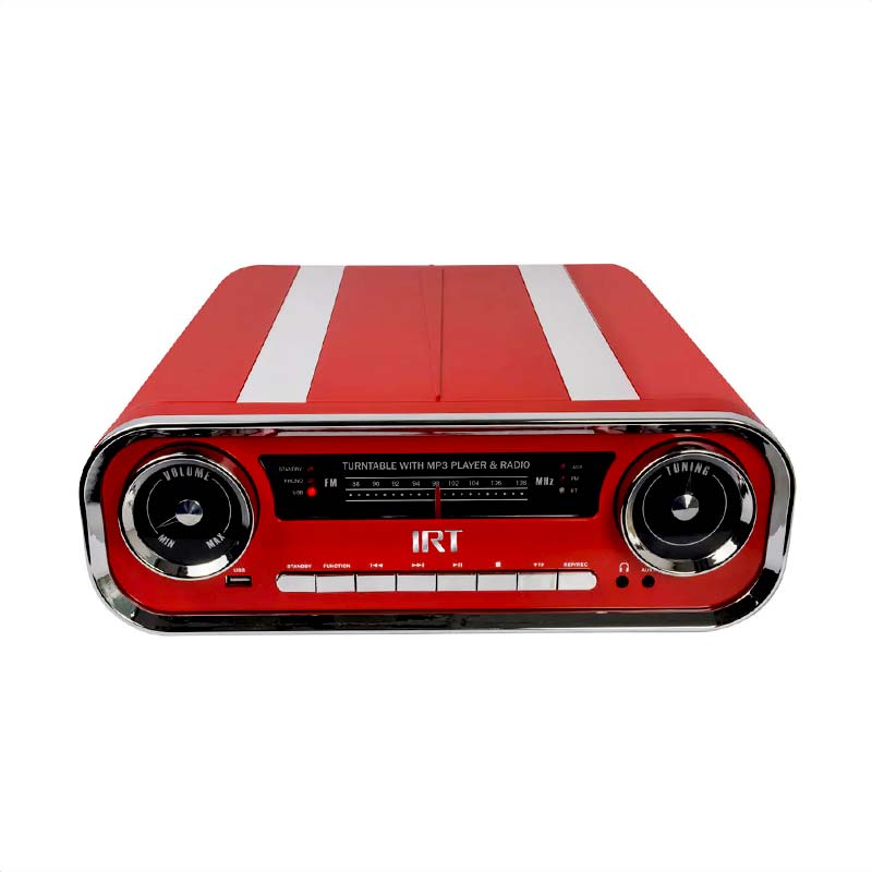 Tocadiscos Tornamesa Irt Vintage Cadillac Am Fm Bt Usb - Imagen 2
