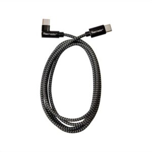 Cable Tipo-C a Tipo-C 2.0 Macho 60w Conector 90 Grados Tecmaster TM-200544