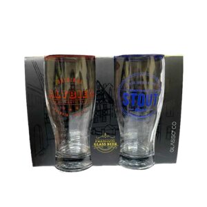 Set 2 Vasos Cerveza Glasso Premium 560 ML