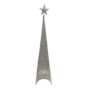 Arbol Navidad Metalico Base 4 pies 2.10 mts con luz