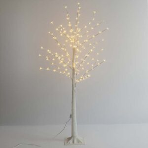 Arbol Navidad con Luz & Base Cuadrada 1.50 Mts