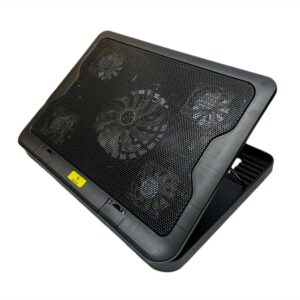 Boccini Base de Notebook de 9" a 17 " con 5 ventiladores Soporte k2