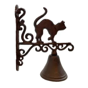 Campana Decorativa Gato Hierro DB601