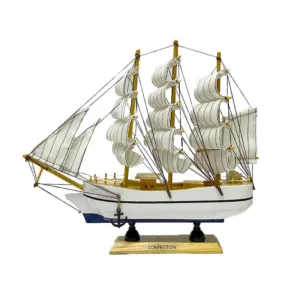 Figura Decorativa Barco Pirata Mediano