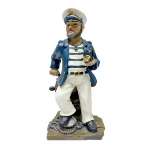 Figura Decorativa Capitan Marino Pipa Timon
