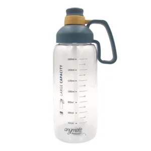 Botella de Agua Gigante Anymate Azul Amarillo 1800ml