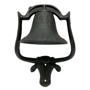 Campana Decorativa Vaca Hierro Grande YH02032