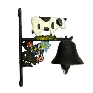 Campana Decorativa Vaca Hierro YH02118