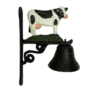 Campana Decorativa Vaca Hierro YH02207