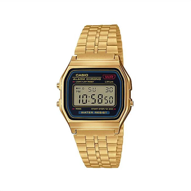 Casio Reloj Digital Ochentero A159WGEA-1DF