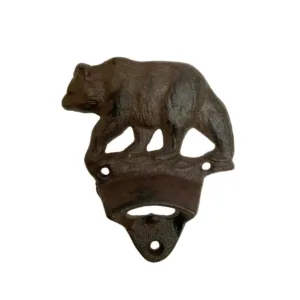 Destapador Decorativo Oso Hierro YH23129