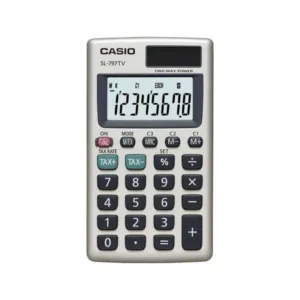 Calculadora Casio SL-797TV-GD