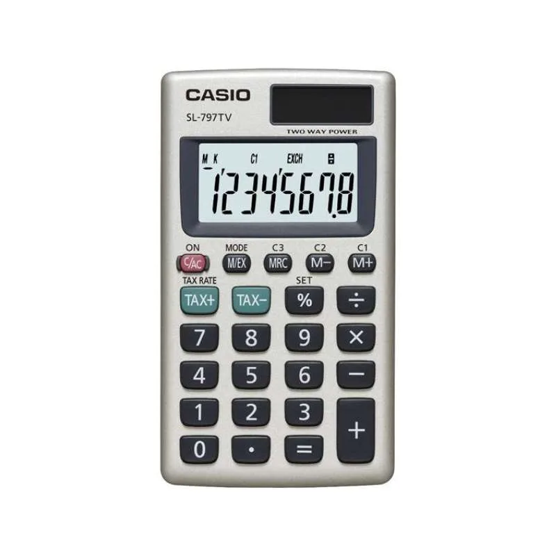 Calculadora Casio SL-797TV-GD