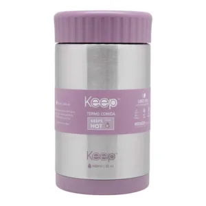 Keep Termo de Comida Metalico 600 ml Lila
