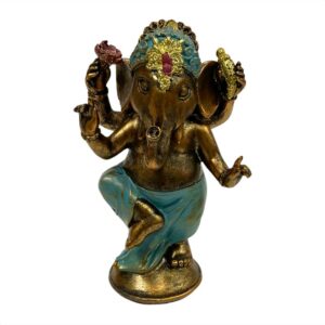 Figura Decorativa Ganesha 12x19 cm