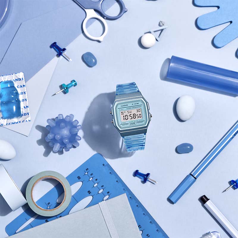 Casio Reloj Digital Ochentero F-91WS-2DF - Imagen 3