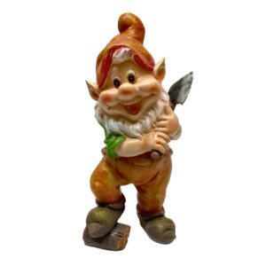 Figura Decorativa Gnomo de Jardin Diseño A 40 cm Poliresina