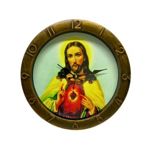 Reloj Mural Sagrado Corazón 25 cm