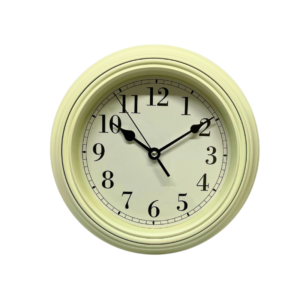 Reloj Mural Blanco Antique 23 cm