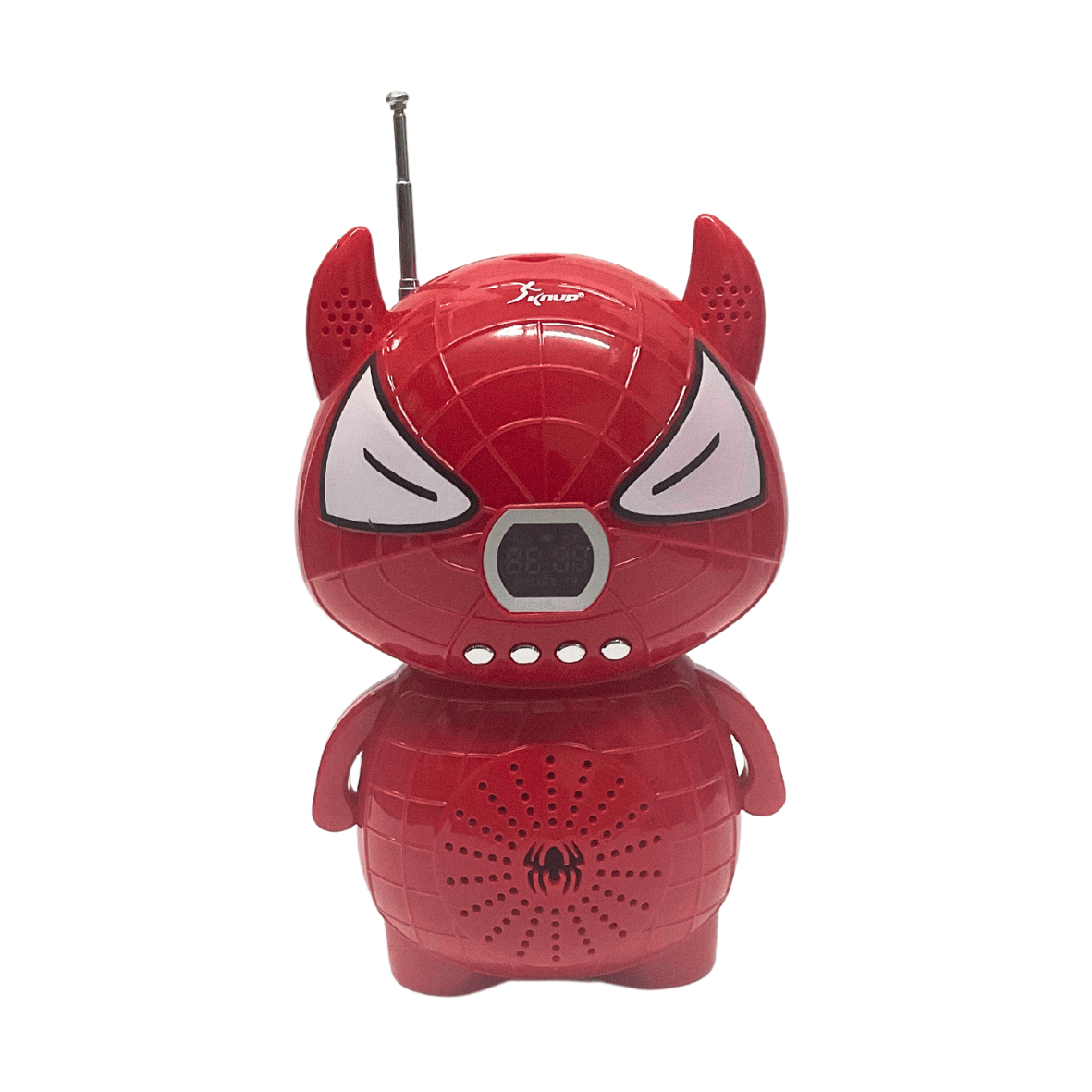 Parlante Portatil FM Knup Spider Pig Colores - Imagen 2