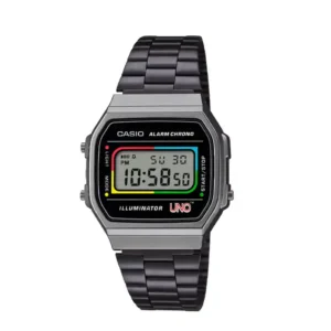 RELOJ CASIO DIGITAL A168WEUC-1ADR "CARTAS UNO" EDICIÓN LIMITADA